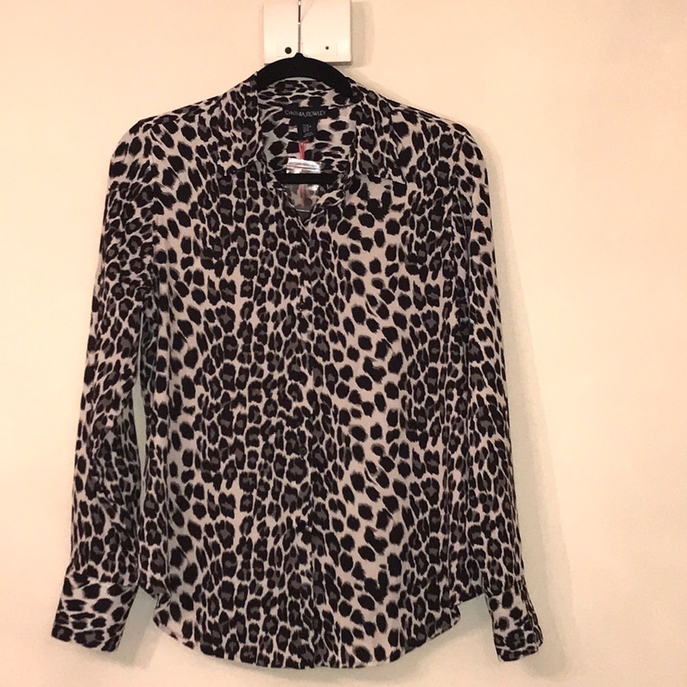 Cheetah blouse